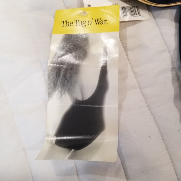 NWT dead stock vintage navy and blue bikini S/M - Picture 6 of 15